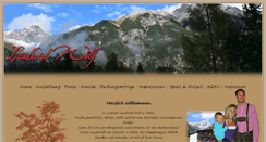 Desktop Screenshot of landhotel-wolf.at